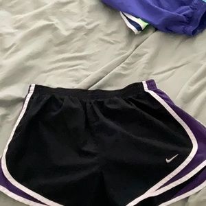Small, Nike running shorts